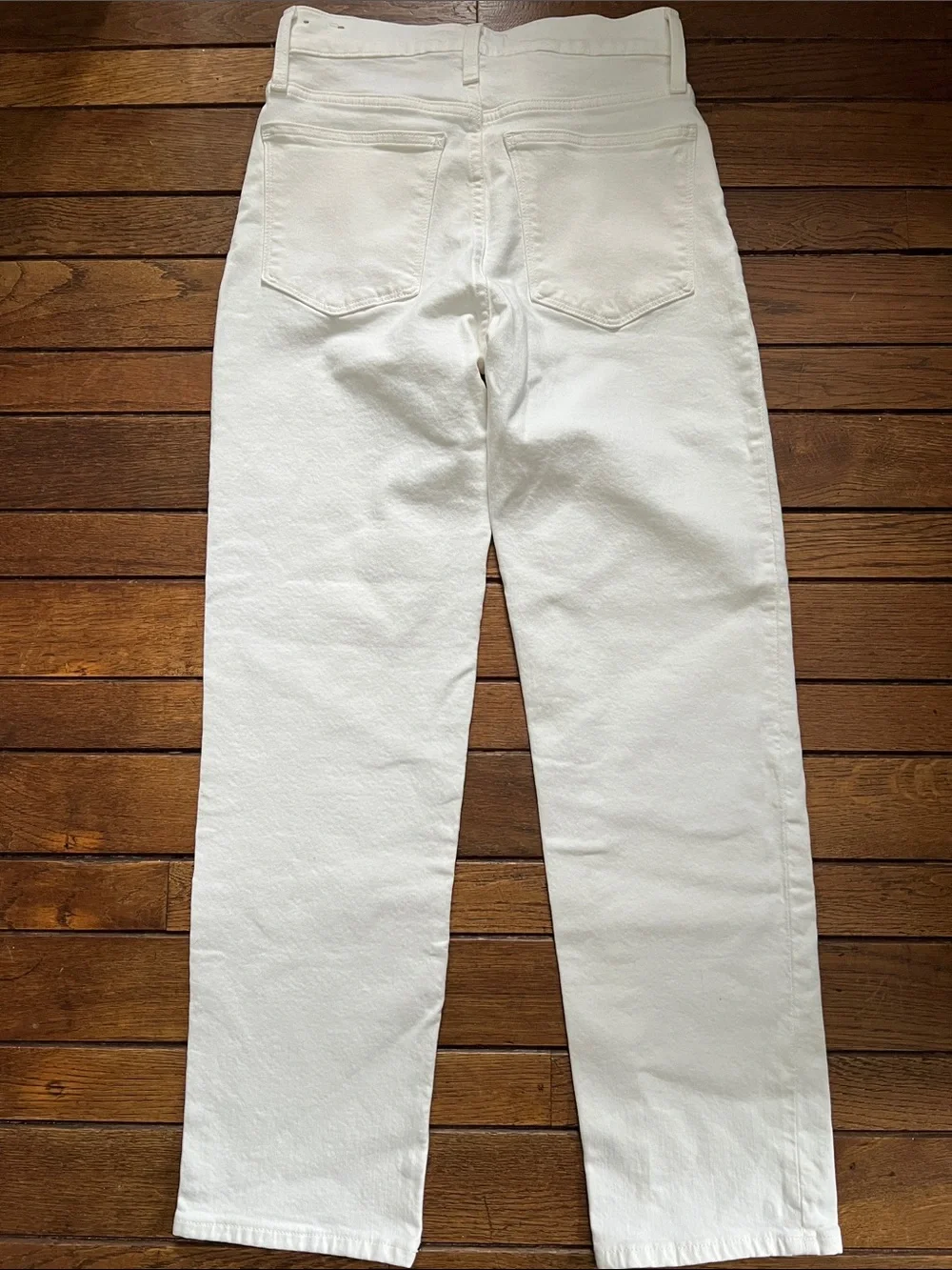 Madewell White Perfect Vintage Straight Leg Jeans Size 26 New With Tags NWT